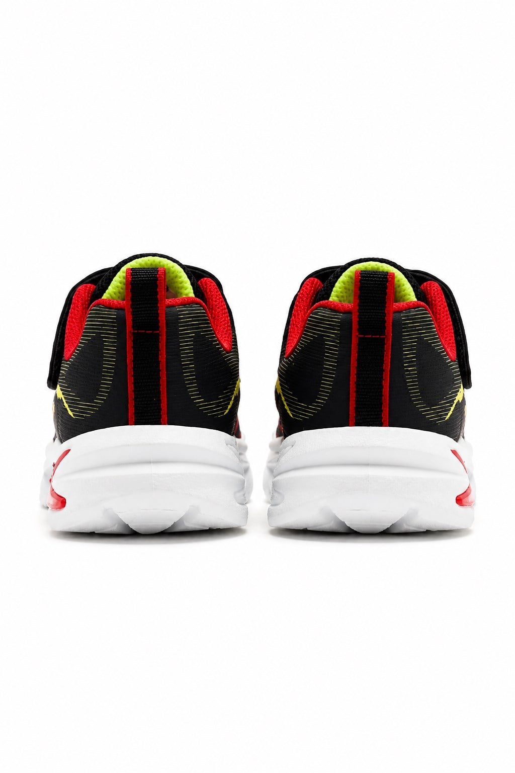 Skechers Erkek Çocuk Işıklı Spor Ayakkabı SİYAH - KIRMIZI