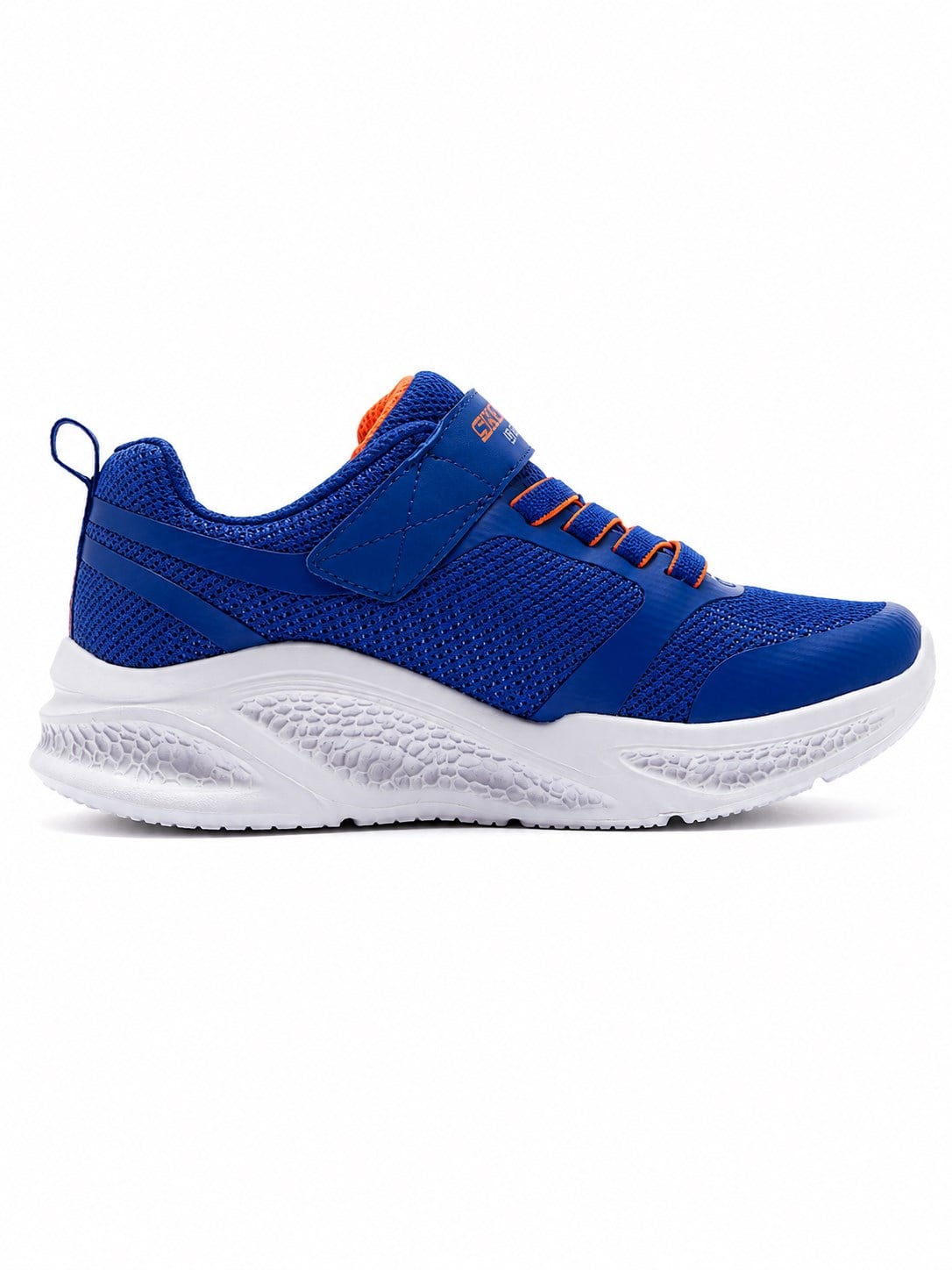 Skechers Erkek Çocuk Meteor Işıklı Spor Ayakkabı MAVİ - TURUNCU