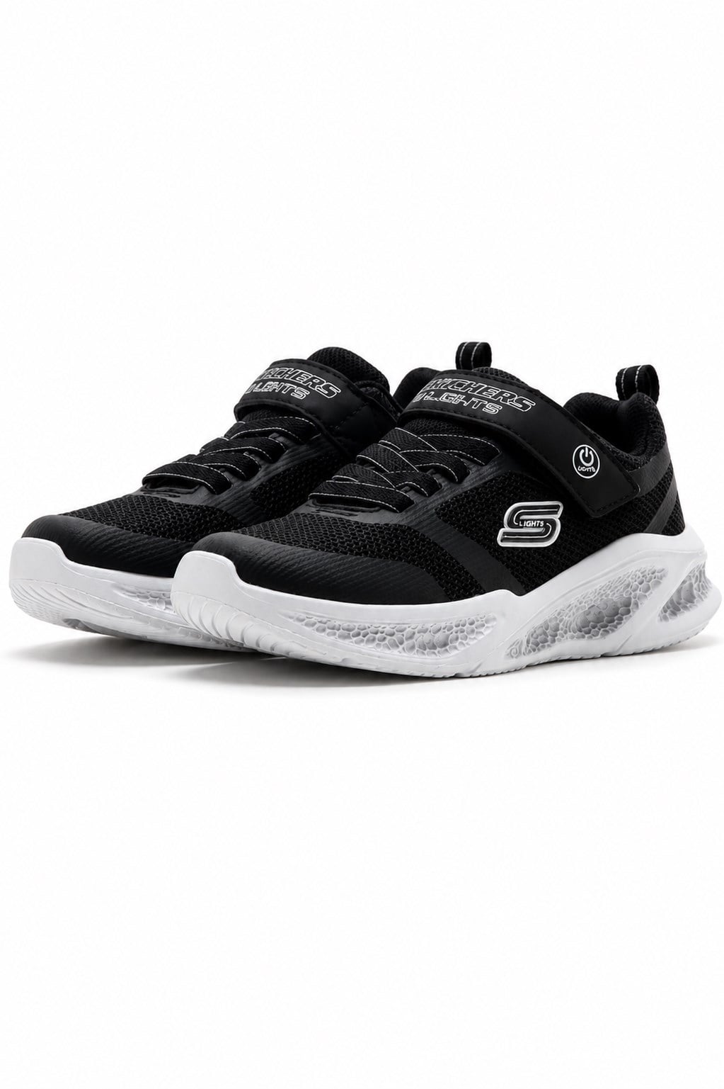 Skechers Erkek Çocuk Meteor Spor Ayakkabı GRİ - SİYAH