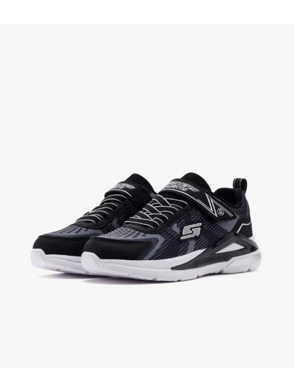 Skechers Erkek Çocuk Siyah Gri Işıklı Spor Ayakkabı SİYAH - GÜMÜŞ