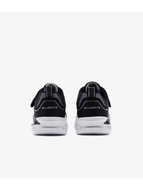 Skechers Erkek Çocuk Siyah Gri Işıklı Spor Ayakkabı SİYAH - GÜMÜŞ