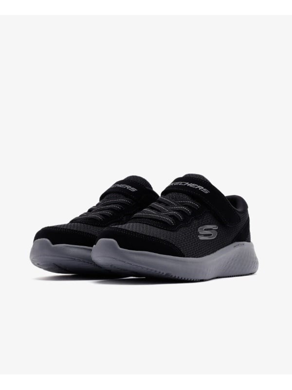 Skechers Erkek Çocuk Siyah Spor Ayakkabı KOYU GRİ
