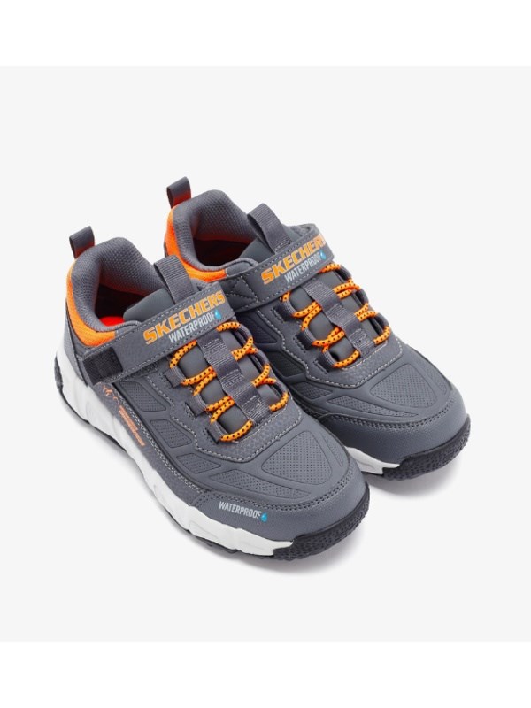Skechers Erkek Çocuk Spor Bot GRİ - TURUNCU