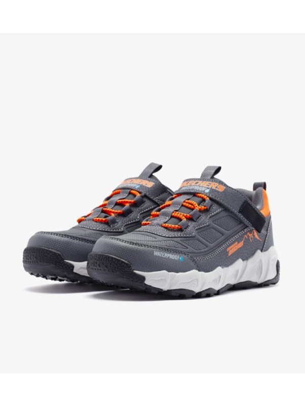 Skechers Erkek Çocuk Spor Bot GRİ - TURUNCU