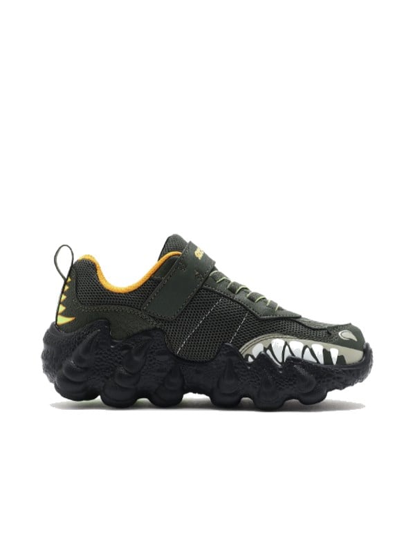 Skechers Erkek Çocuk Timsah Model Işıklı Spor Ayakkabı ZEYTİN YEŞİLİ