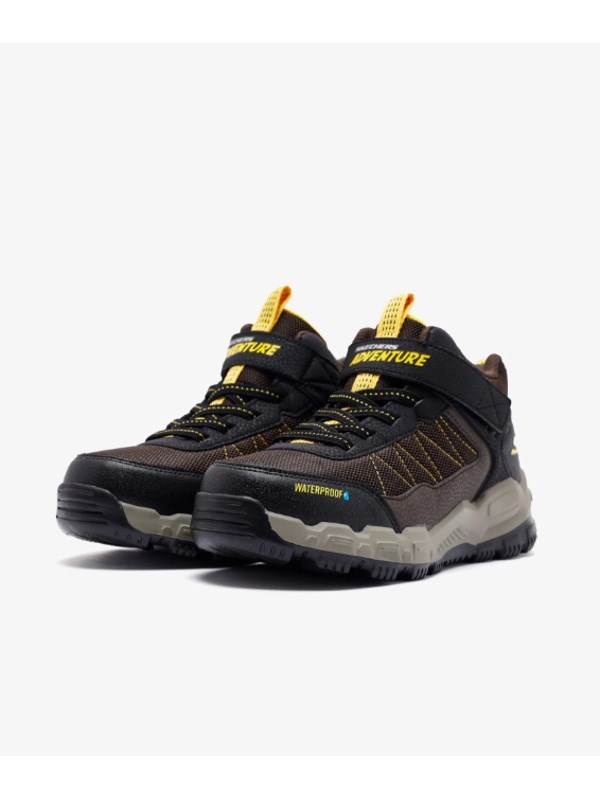 Skechers Erkek Çocuk Traking Bot SİYAH - KAHVE