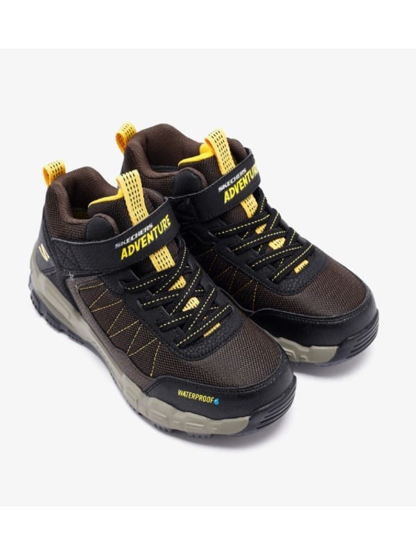 Skechers Erkek Çocuk Traking Bot SİYAH - KAHVE