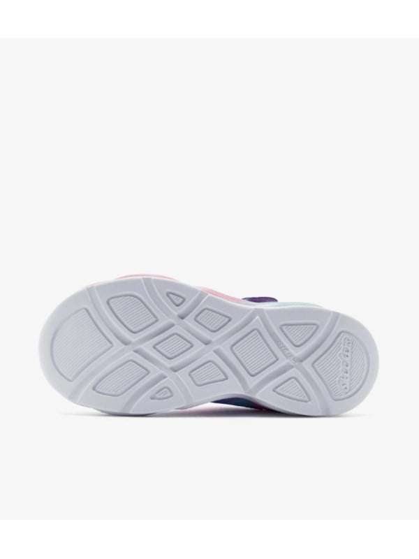 Skechers Kız Çocuk Gri Işıklı Spor Ayakkabı ÇAKIL