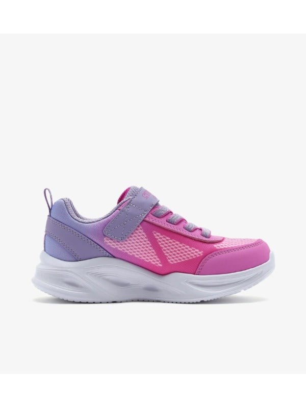 Skechers Kız Çocuk İki Renk Işıklı Spor Ayakkabı LAVANTA - PEMBE