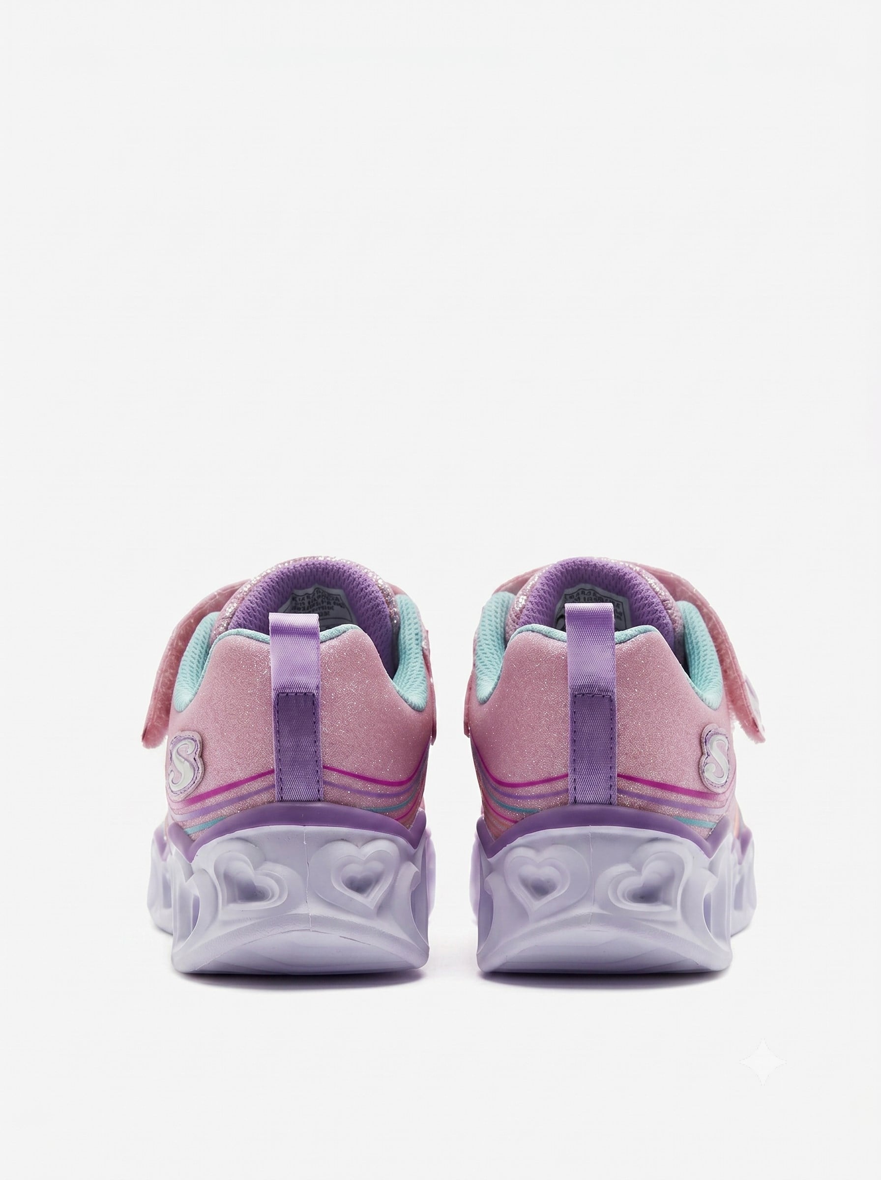Skechers Kız Çocuk Kalp Işıklı Spor Ayakkabı AÇIK PEMBE