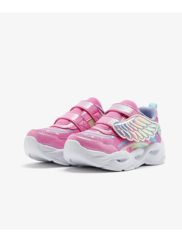 Skechers Kız Çocuk Kanat Detaylı Işıklı Spor Ayakkabı PEMBE