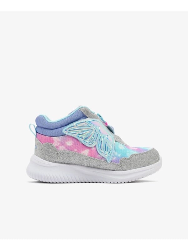 Skechers Kız Çocuk Kelebek Detaylı Bot GÜMÜŞ - LAVANTA