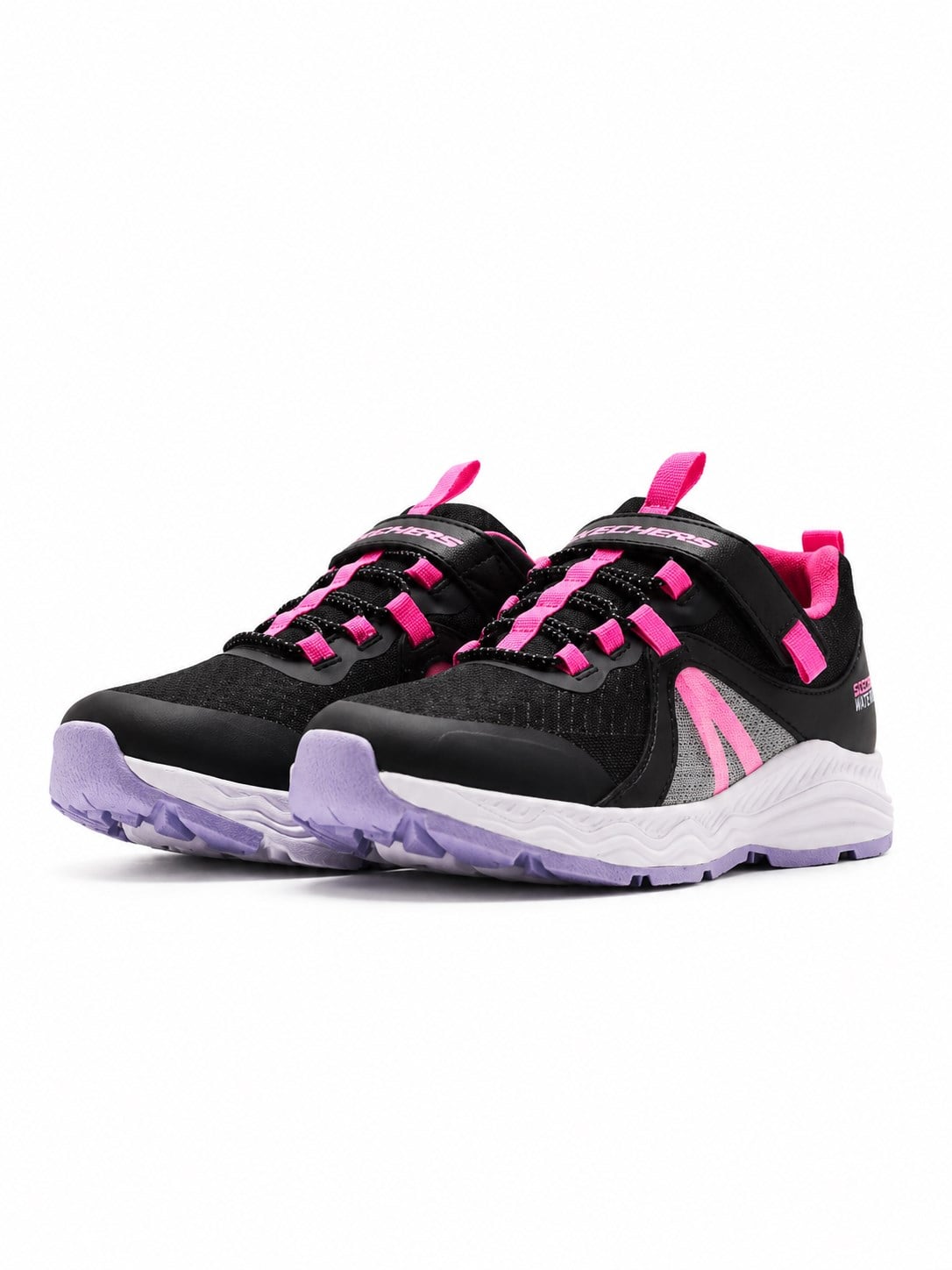 Skechers Kız Çocuk Siyah Pembe Spor Ayakkabı SİYAH - PEMBE