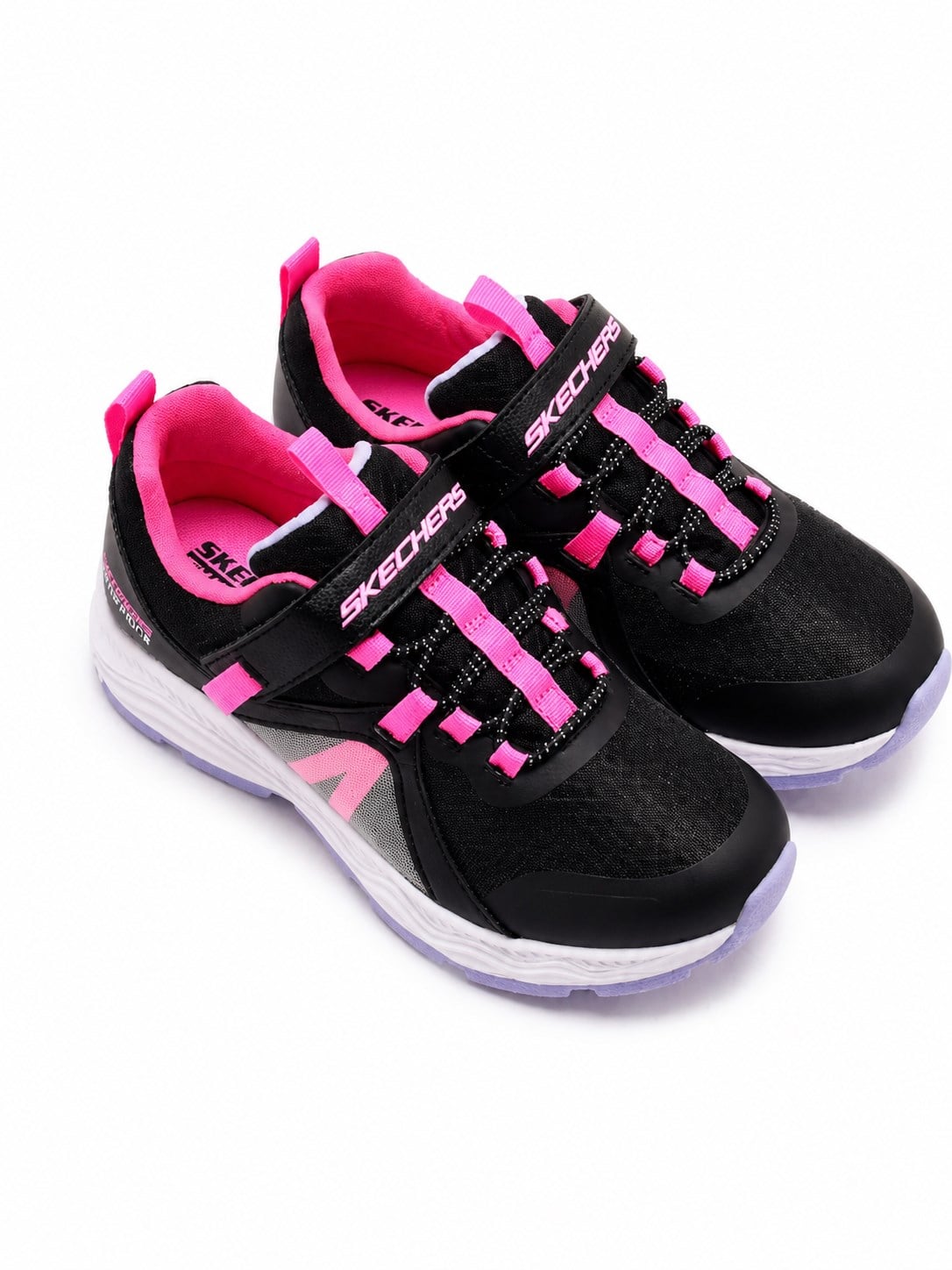 Skechers Kız Çocuk Siyah Pembe Spor Ayakkabı SİYAH - PEMBE