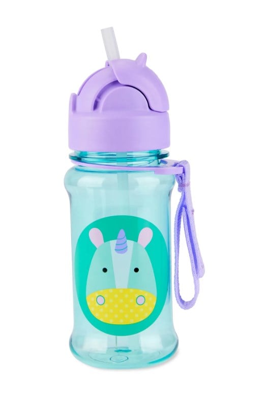 Skip Hop Kız Çocuk Unicorn Baskı Pipetli Suluk ÇOK RENKLİ
