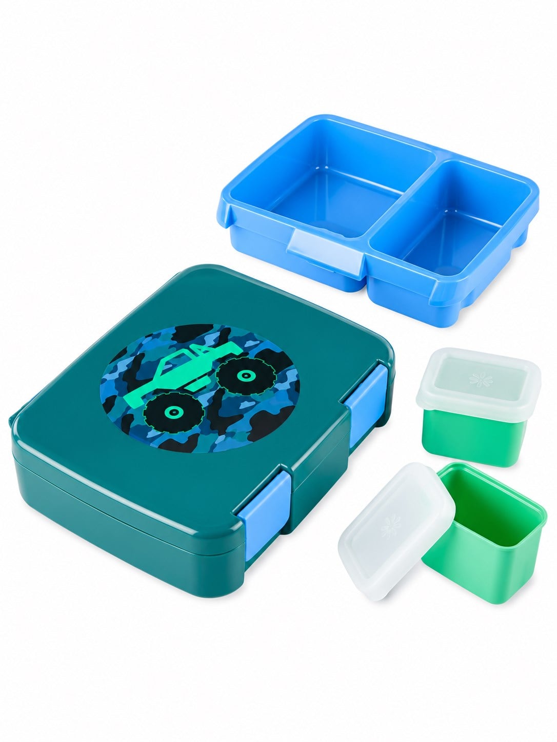 Skip Hop Spark Style Bento Beslenme Kutusu Kamyon ÇOK RENKLİ