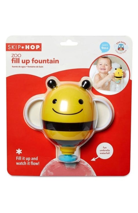 Skip Hop Zoo Arı Figürlü Şelale Efektli Bebek Banyo Oyuncağı ÇOK RENKLİ