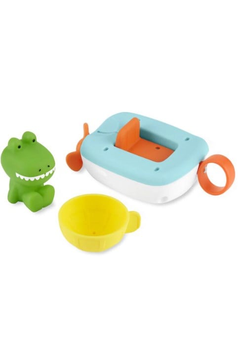 Skip Hop Zoo Banyo Oyuncağı Timsah 9 Ay+ ÇOK RENKLİ