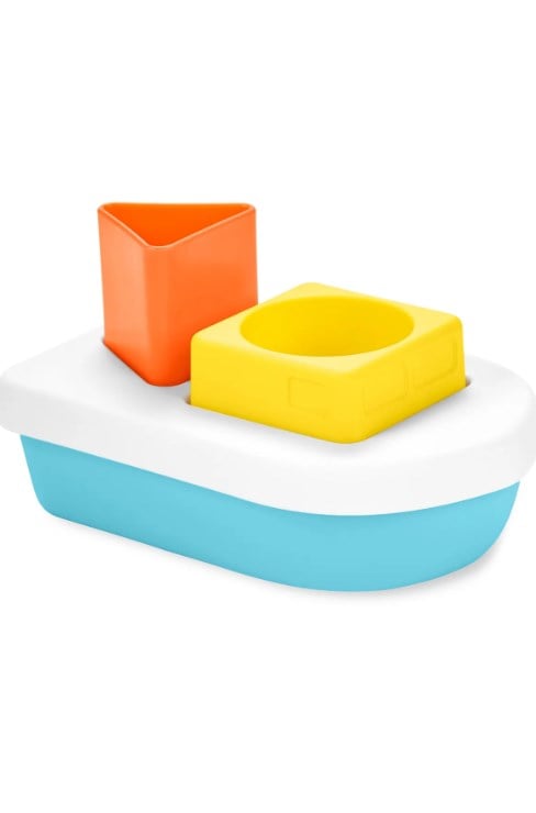 skip Hop Zoo Şekil Sıralayıcı ve İstifleyici Banyo Botu - Tilki ÇOK RENKLİ