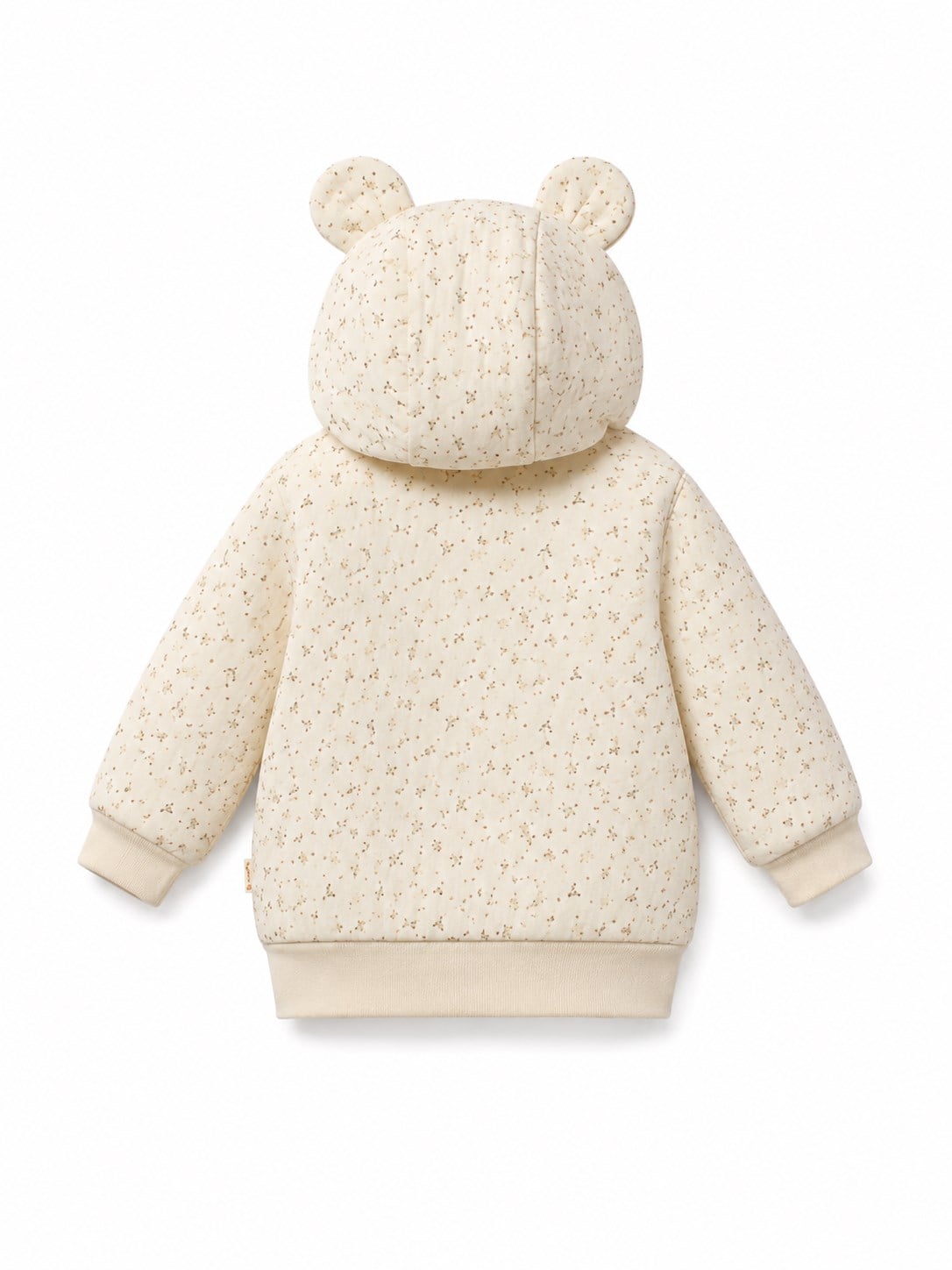 Tiffany Erkek Bebek Çiçek Figürlü Fermuarlı Polar Ceket 0-12 Ay ÇOK RENKLİ