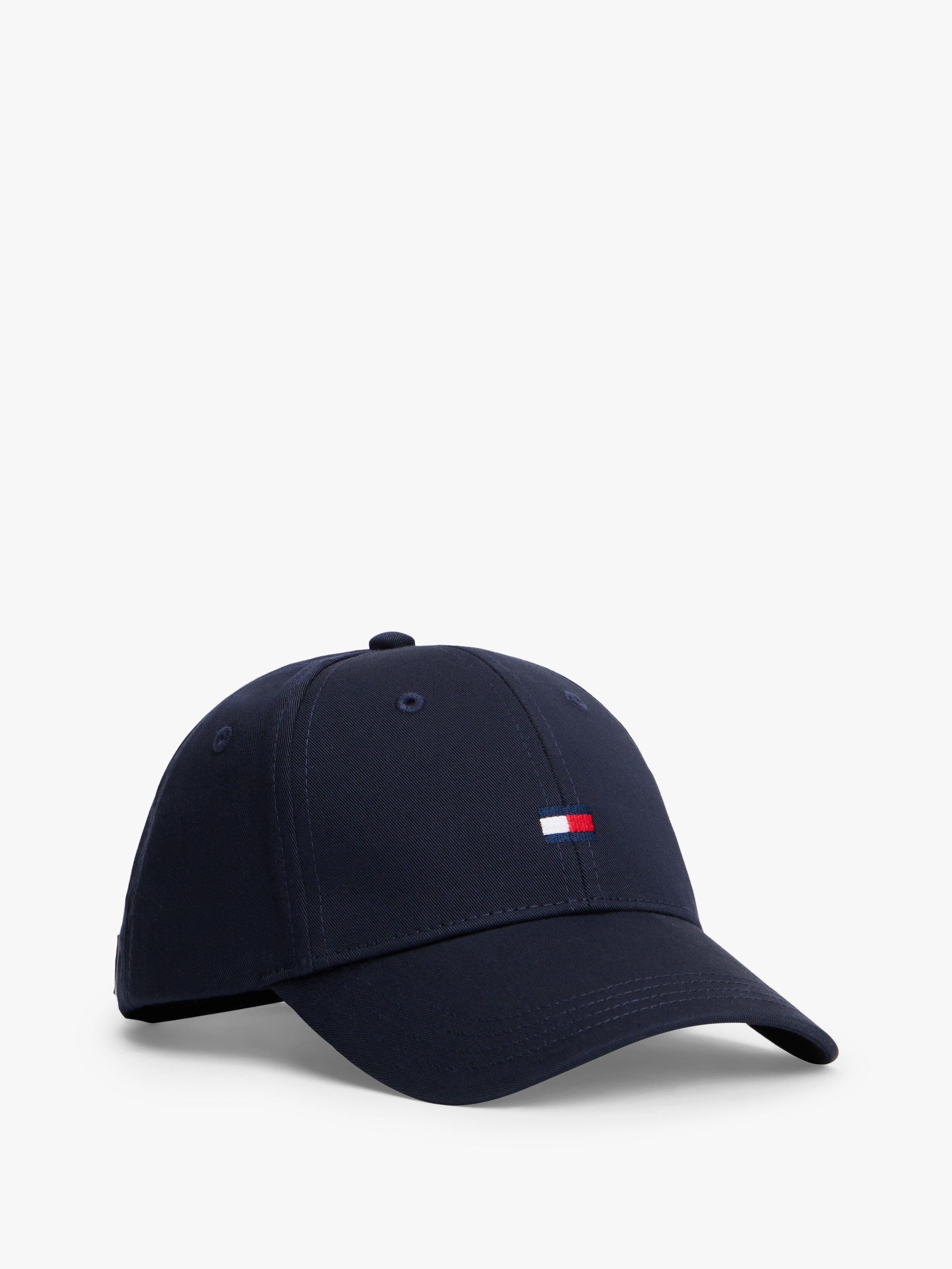 Tommy HilfigerŞapka %100 Pamuklu Klasik Logo Tasarımlı Ayarlanabilir Kep LACİVERT