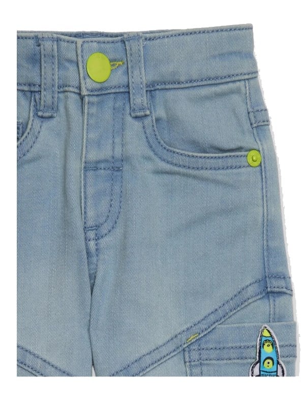 TucTuc Erkek Çocuk Açık Mavi Denim Pantolon KOYU MAVİ