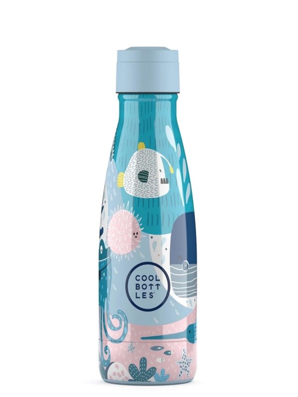 TucTuc Erkek Çocuk Balık Desen Suluk 350ml ÇOK RENKLİ
