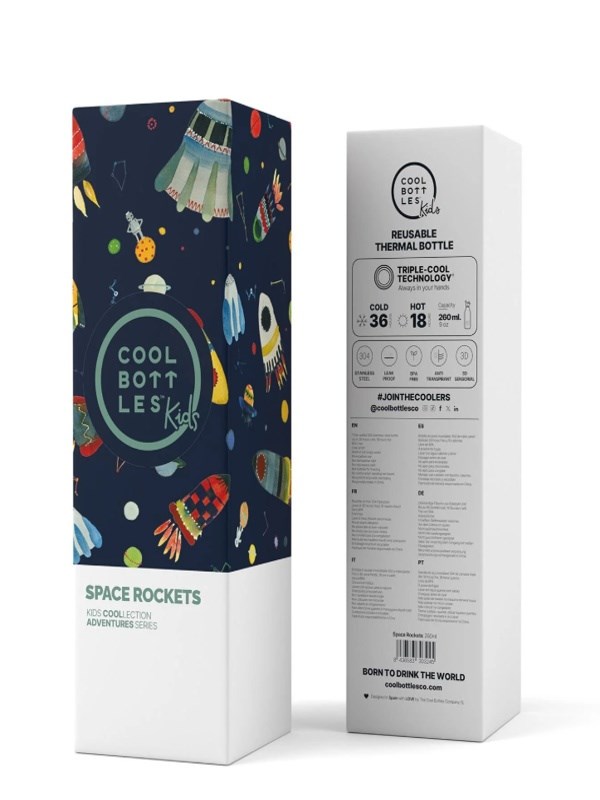 TucTuc Erkek Çocuk Space Model Suluk 260ml ÇOK RENKLİ