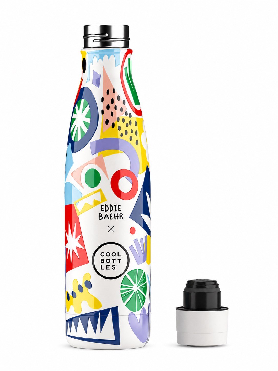 TucTuc Kız Çocuk Grafiti Desen Suluk 500ml ÇOK RENKLİ