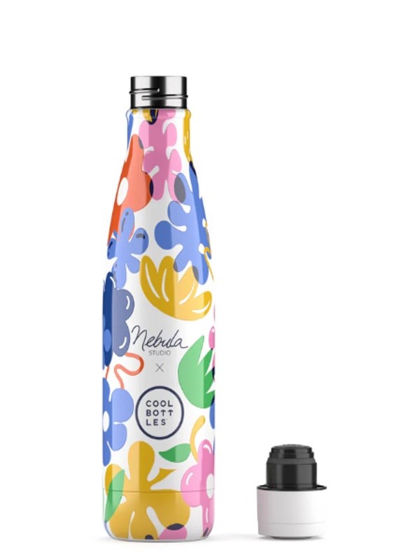 TucTuc Kız Çocuk Renkli Desenli Suluk 500ml ÇOK RENKLİ