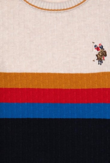 U.s Polo Assn Erkek Çocuk Uzun Kollu Triko Kazak 4-12 Yaş LACİVERT