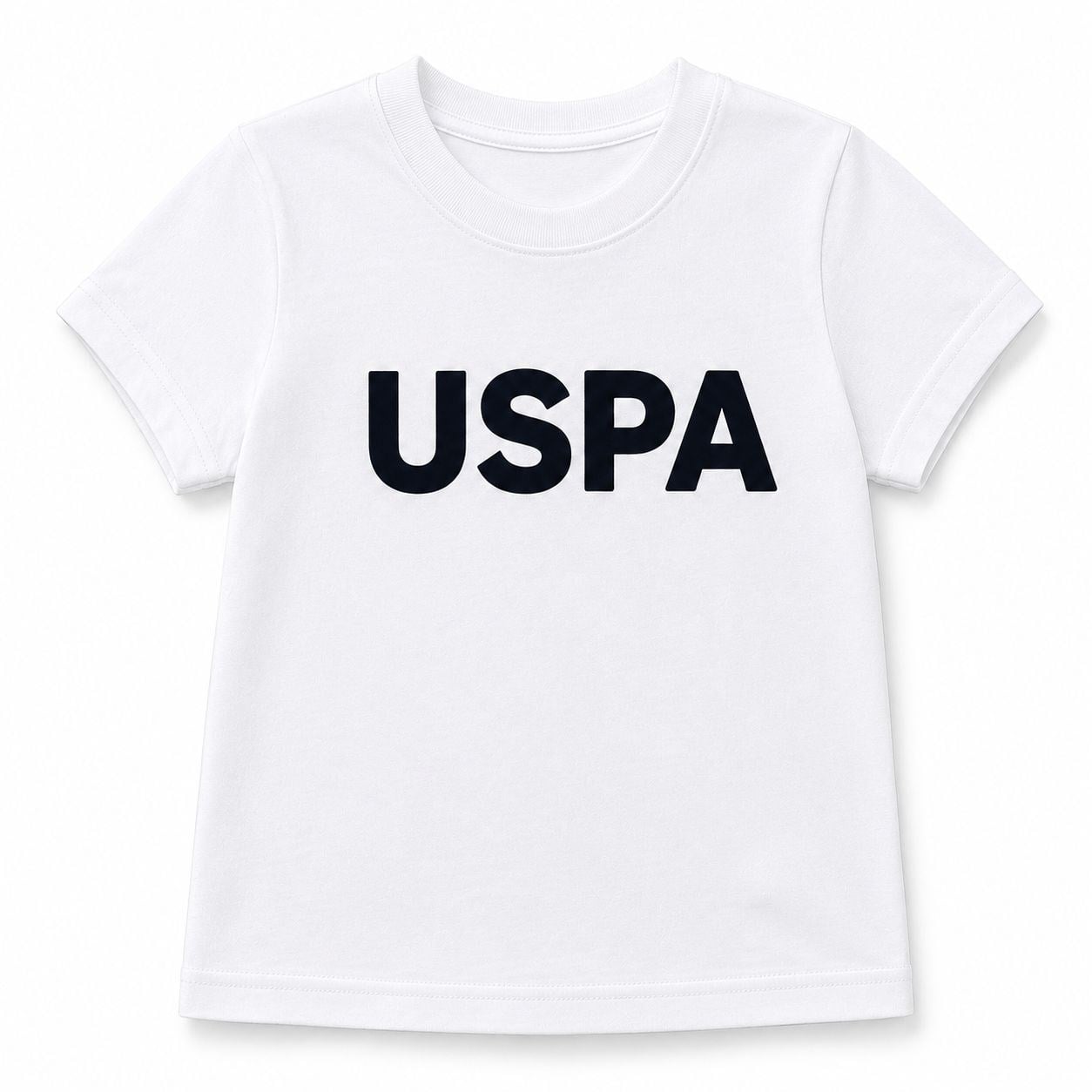 U.s Polo Assn Erkek Çocuk Bisiklet Yaka Tişört 4-14 Yaş BEYAZ