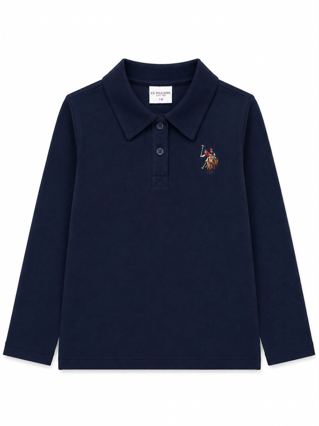 U.s Polo Assn Erkek Bebek Uzun Kollu Tişört 6 Ay 3 Yaş LACİVERT