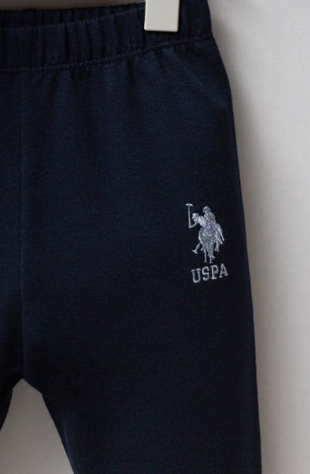 U.s Polo Assn Erkek Bebek Kapüşonlu Önden Çıtçıtlı 3 'Lü Takım 6-36 Ay LACİVERT