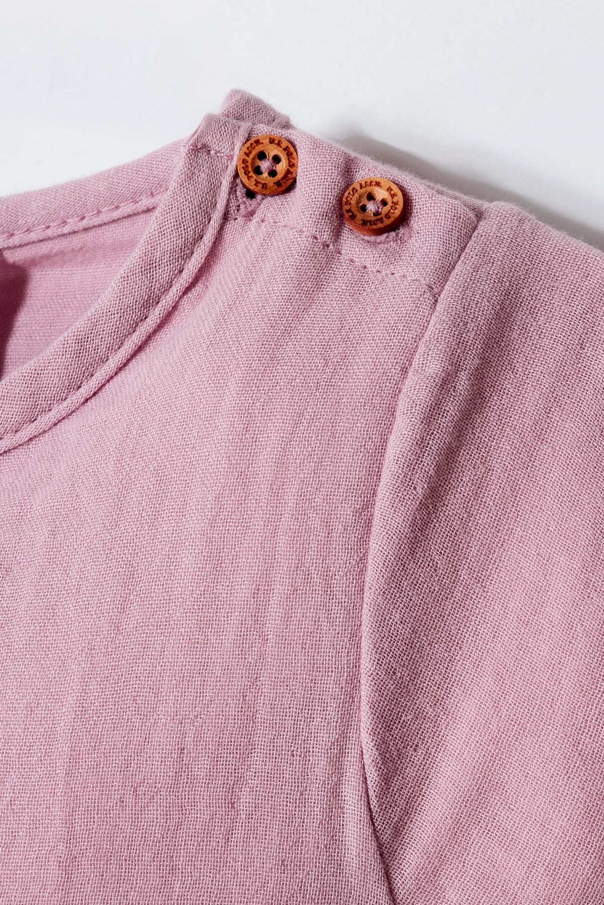U.s Polo Assn Kız Bebek Kısa Kollu Bisiklet Yaka Logo Detaylı Etek Kısmı Büzgülü Müslim Elbise 6-36 Ay LİLA