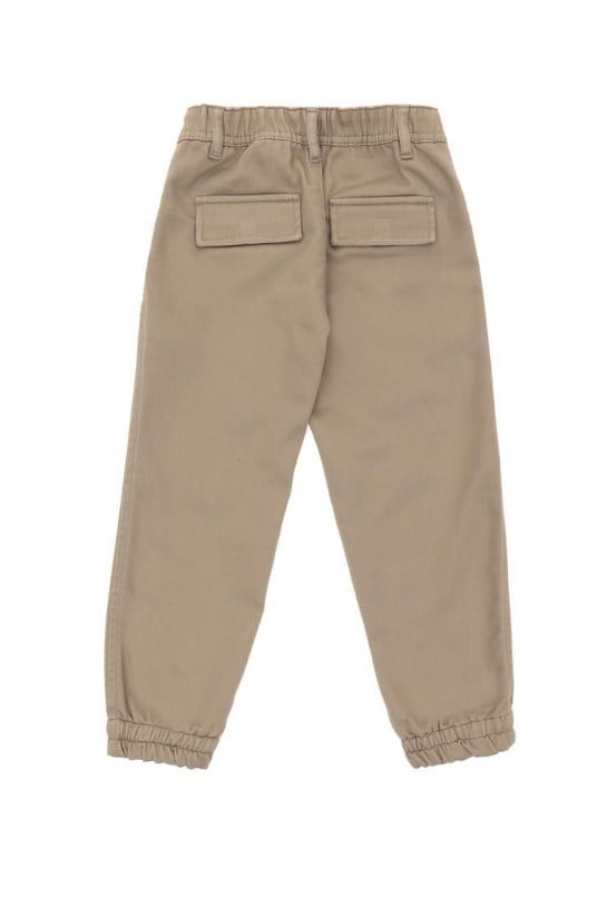 U.s Polo Assn Erkek Çocuk Spor Dügme Kapamalı Cepli Klasik Pantolon 3-14 Yaş AÇIK HAKİ
