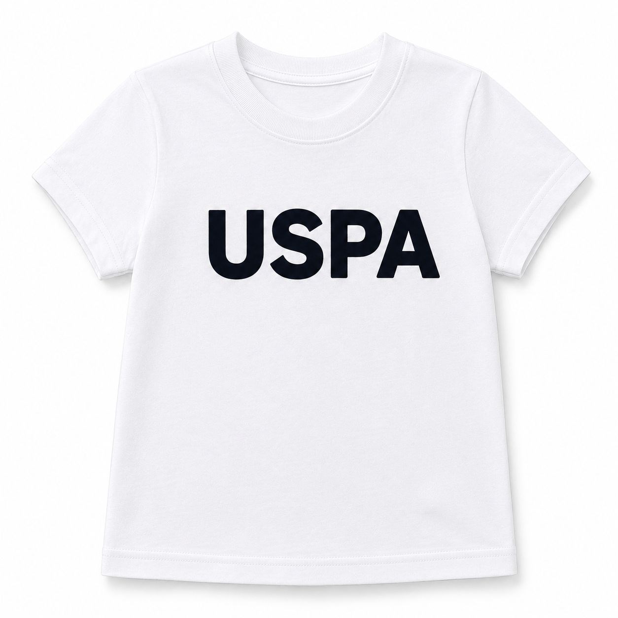 U.s Polo Assn Erkek Çocuk Bisiklet Yaka Tişört 4-14 Yaş BEYAZ