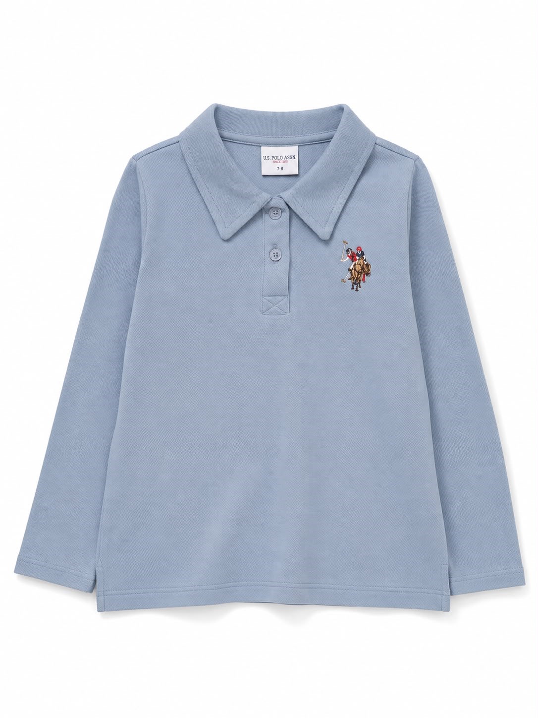 U.s Polo Assn Erkek Bebek Uzun Kollu Tişört 6 Ay 3 Yaş MAVİ