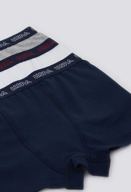 U.S POLO ERKEK ÇOCUK BOXER 3 LÜ TAKIM US1379