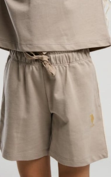 U.s Polo Assn Kız Çocuk Uspa Parlak Baskı 2 'Li Takım 9-15 Yaş KUM