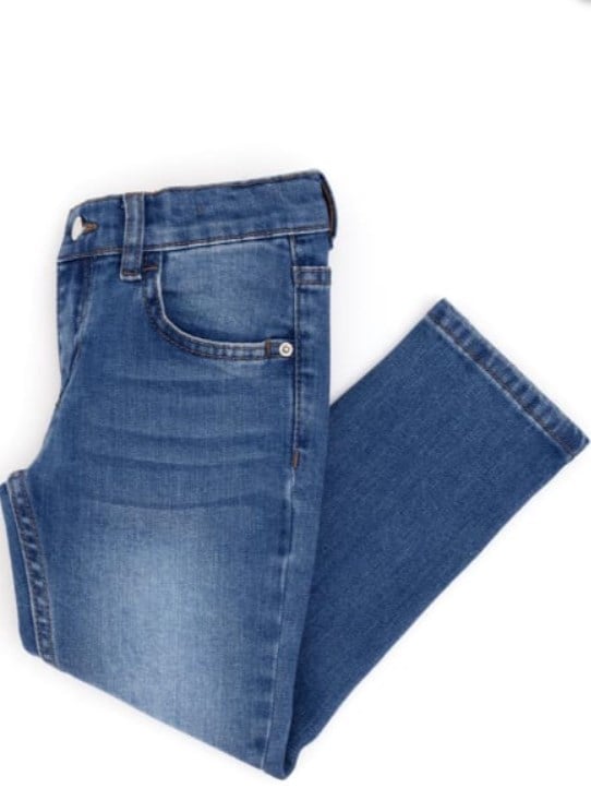 U.s Polo Assn Erkek Çocuk Cepli  Boru Paça Denim Pantolon 3-14 Yaş MAVİ