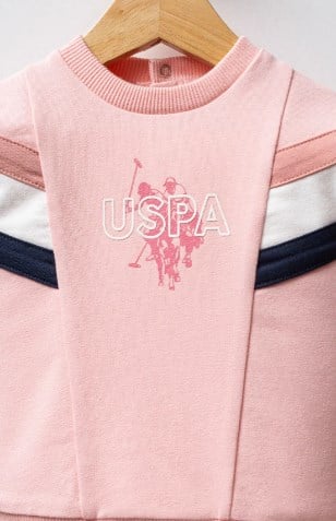 U.S.POLO ASSN KIZ BEBEK 2Lİ TAKIM USB2755