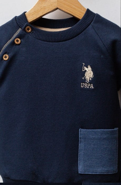 U.S.POLO ASSN ERKEK BEBEK 2Lİ TAKIM USB2521