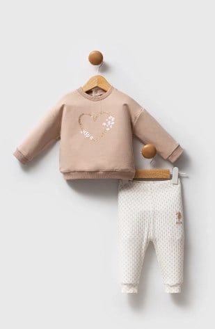 U.S.POLO ASSN KIZ BEBEK 2Lİ TAKIM USB2721