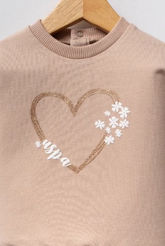 U.S.POLO ASSN KIZ BEBEK 2Lİ TAKIM USB2721