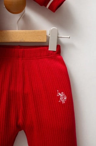 U.S.POLO ASSN  USB2738 KIZ BEBEK 2Lİ TAKIM