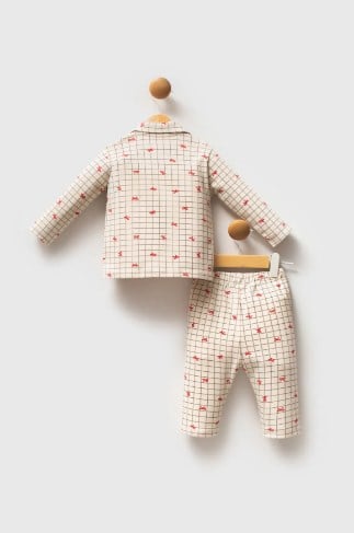 U.S.POLO ASSN KIZ BEBEK PİJAMA TAKIM USB2728
