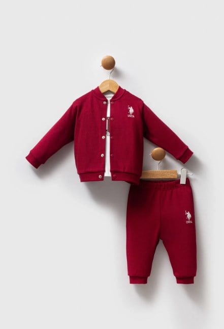 U.S.POLO ASSN ERKEK BEBEK 3LÜ TAKIM USB2533