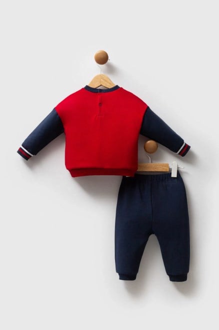 U.S.POLO ASNN ERKEK BEBEK 2Lİ TAKIM  USB2536