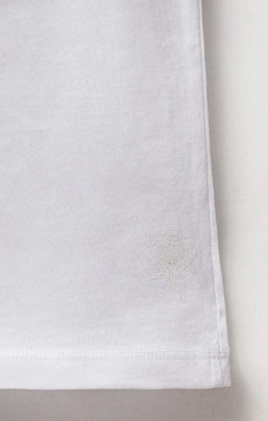 U.S. Polo Assn Kız Çocuk Basic İp Askı Atlet 3-14 Yaş BEYAZ